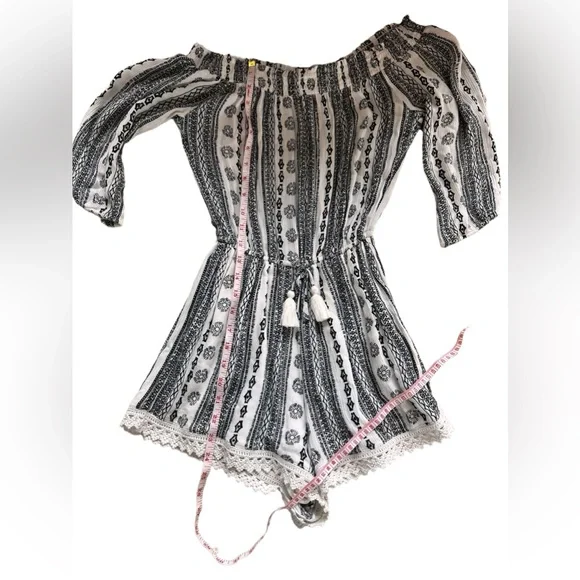 Abercrombie & Fitch Off The Shoulder Marilyn Playsuit Small - Picture 8 of 9